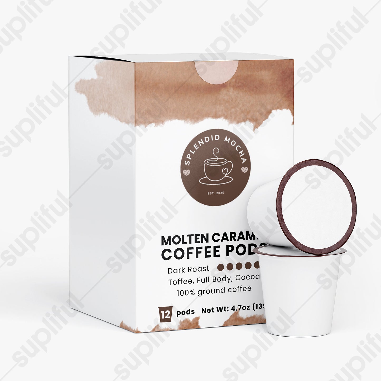 Molten Caramel Coffee Pods (Dark Roast)