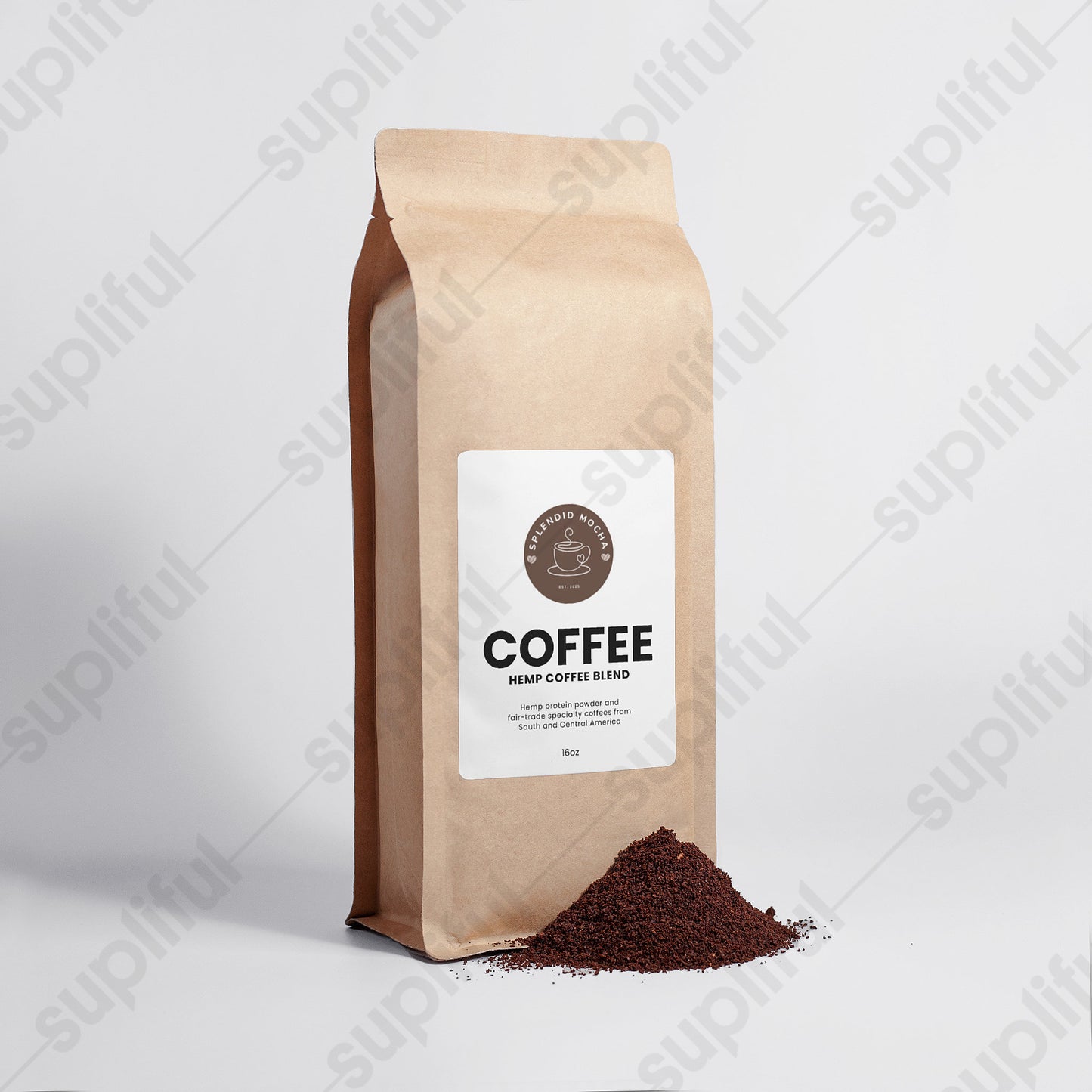 Hemp Coffee Blend - Medium Roast 16oz