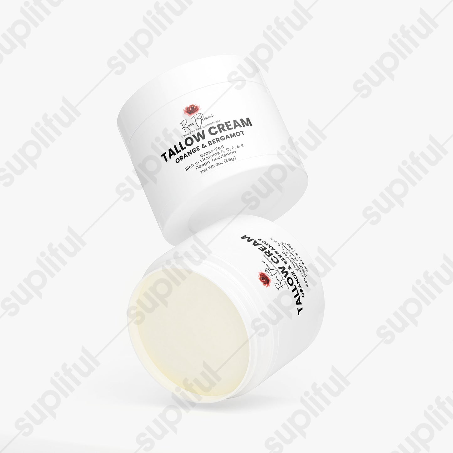 Tallow Cream Orange & Bergamot