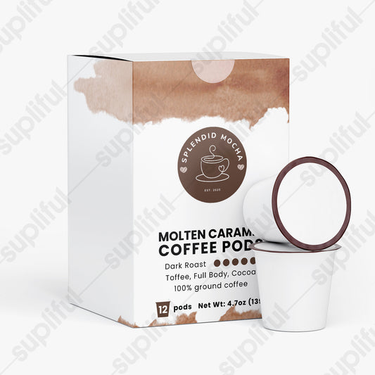 Molten Caramel Coffee Pods (Dark Roast)